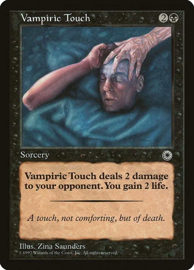 Vampiric Touch Front Face