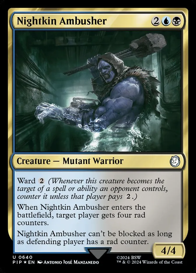 Nightkin Ambusher Front Face