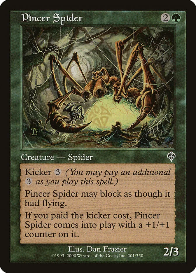 Pincer Spider Front Face
