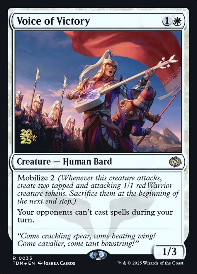 Voice of Victory Front Face