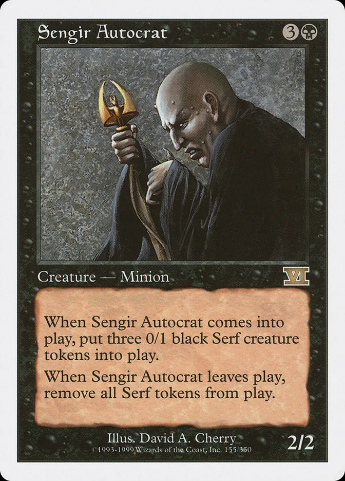 Sengir Autocrat Front Face