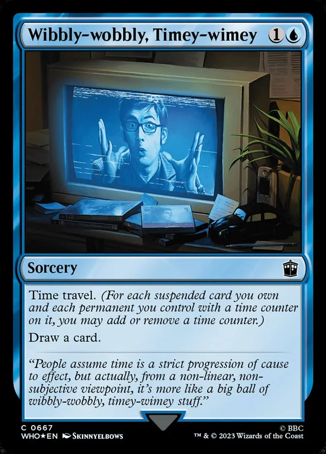 Wibbly-wobbly, Timey-wimey Front Face