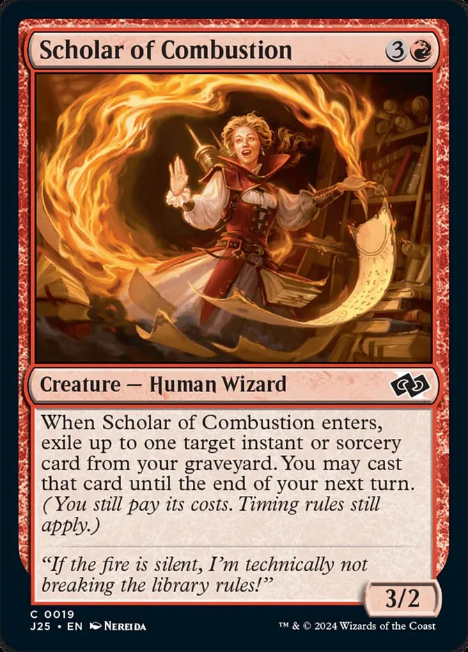 Scholar of Combustion Front Face