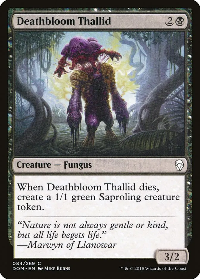Deathbloom Thallid Front Face
