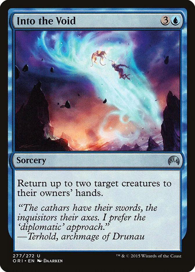 Into the Void Front Face