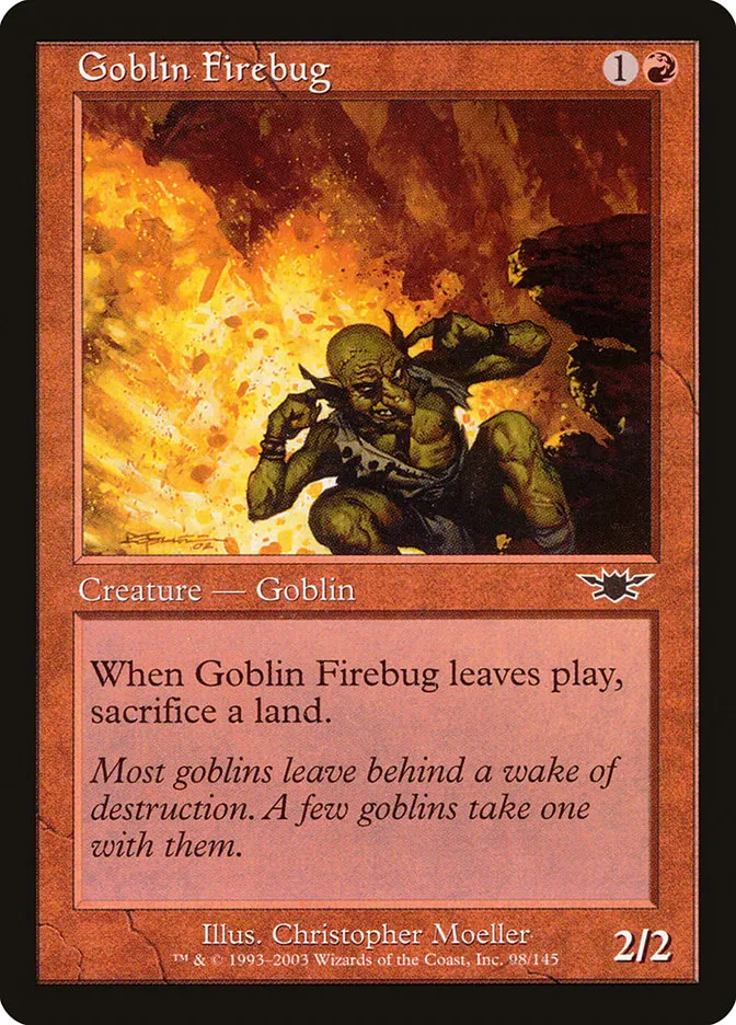 Goblin Firebug Front Face