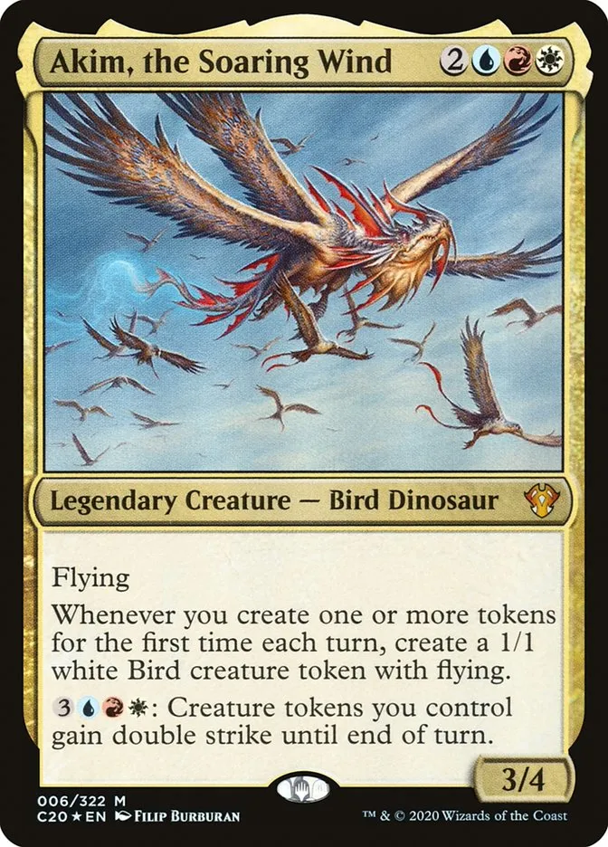 Akim, the Soaring Wind Front Face