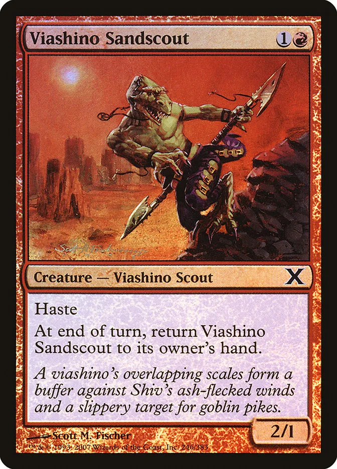 Viashino Sandscout Front Face