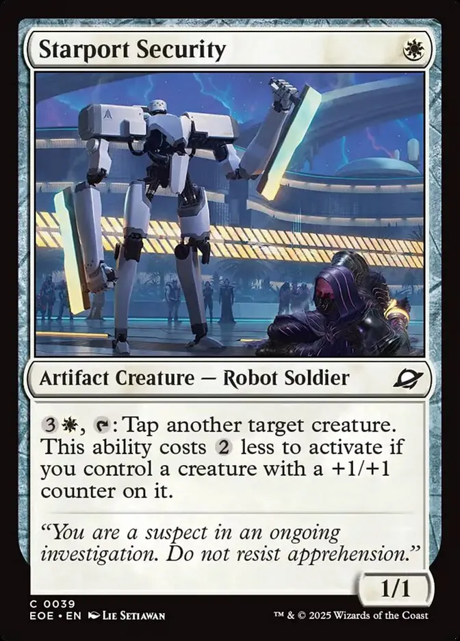 Starport Security Front Face