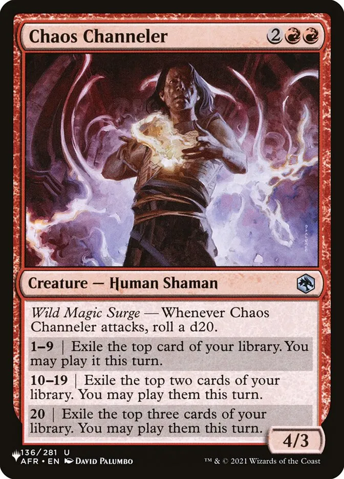 Chaos Channeler Front Face
