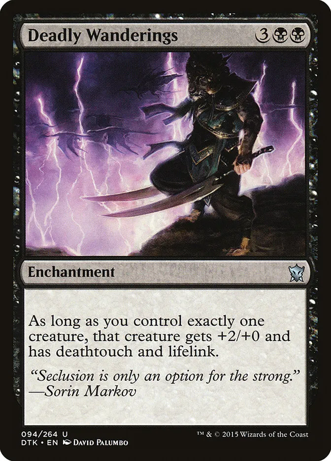 Deadly Wanderings Front Face