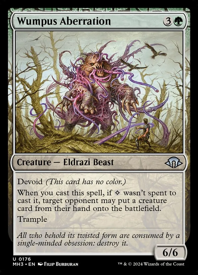 Wumpus Aberration Front Face