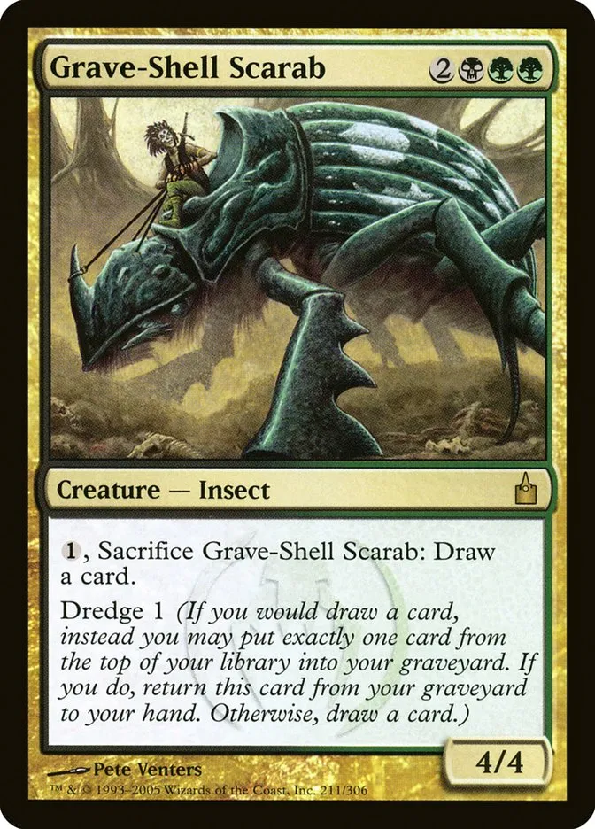 Grave-Shell Scarab Front Face