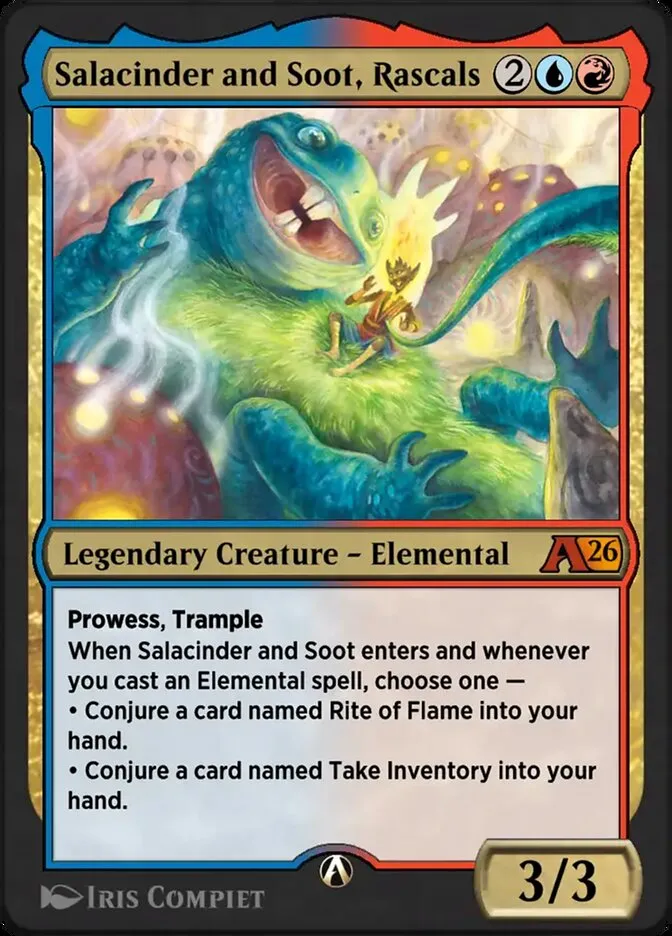 Salacinder and Soot, Rascals Front Face