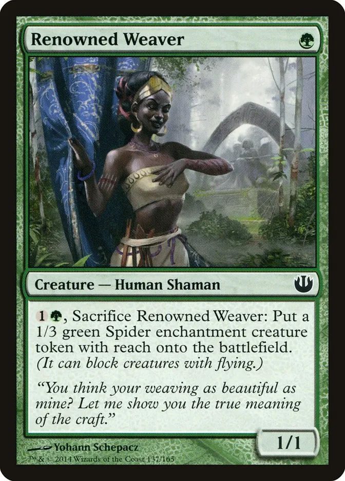 Renowned Weaver Front Face