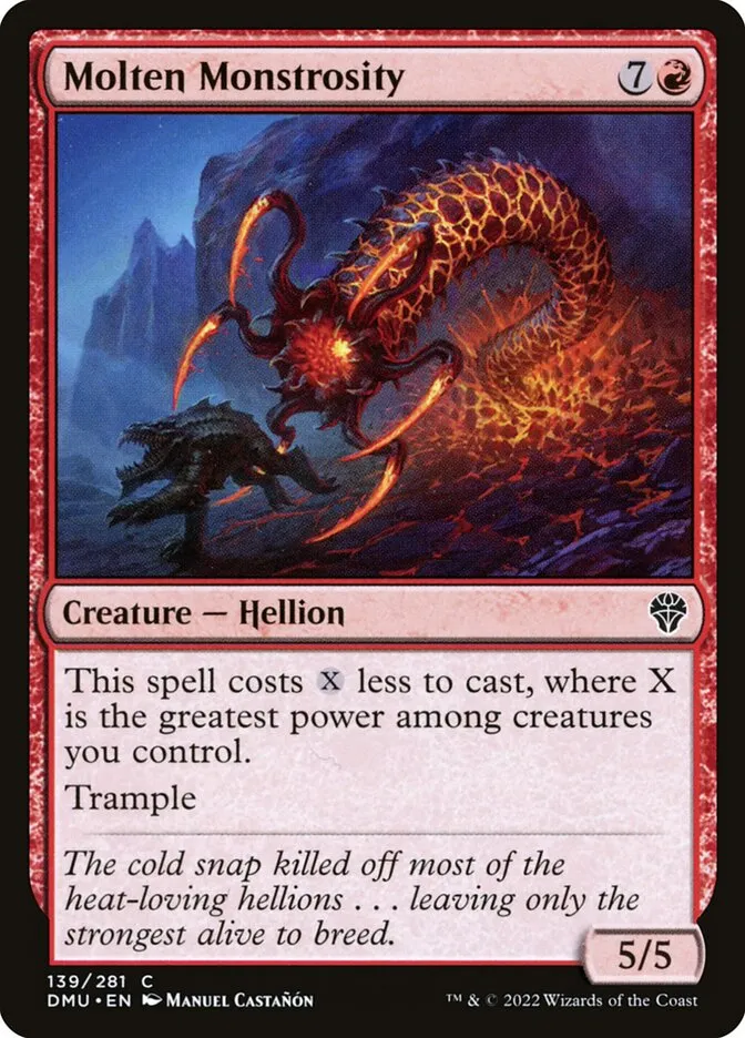 Molten Monstrosity Front Face