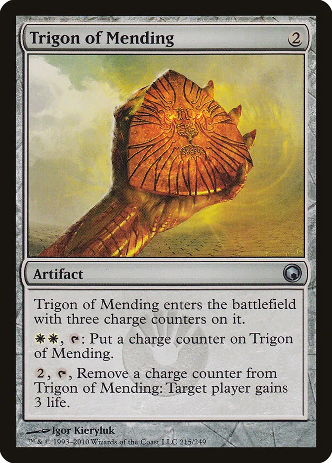 Trigon of Mending Front Face