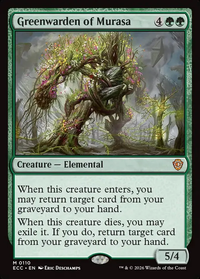 Greenwarden of Murasa Front Face