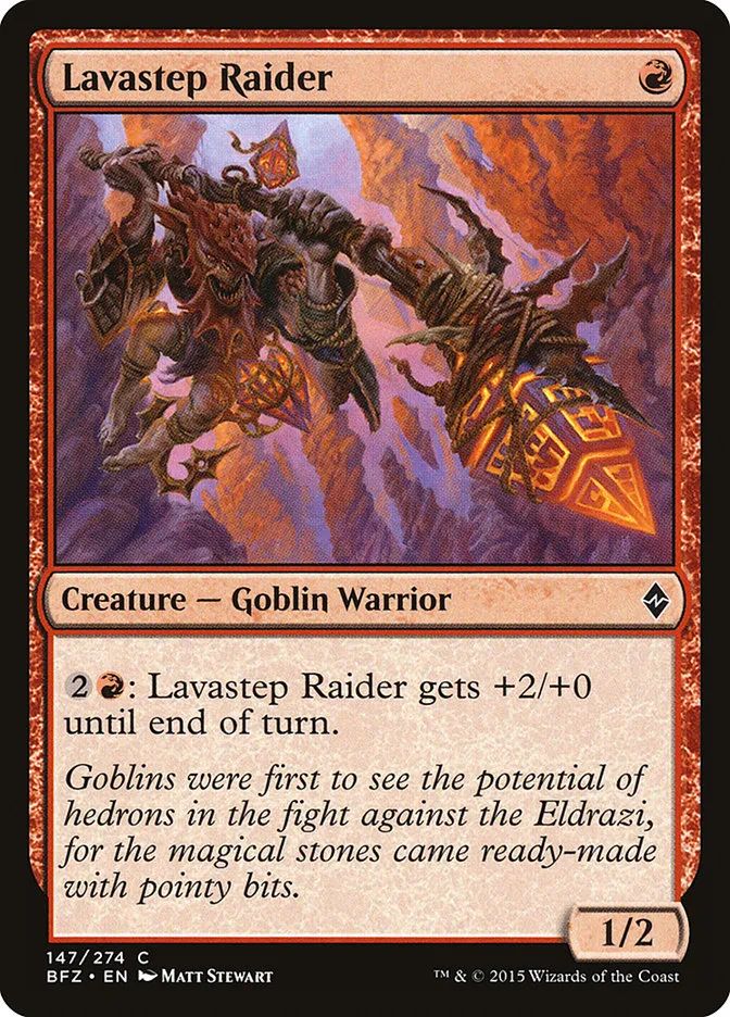 Lavastep Raider Front Face