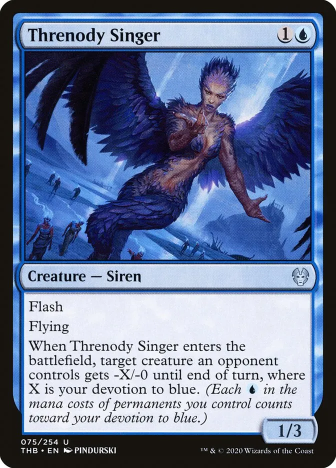 Threnody Singer Front Face