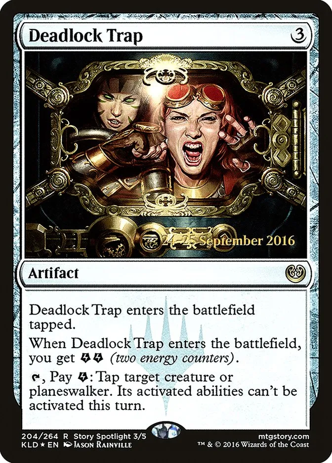 Deadlock Trap Front Face