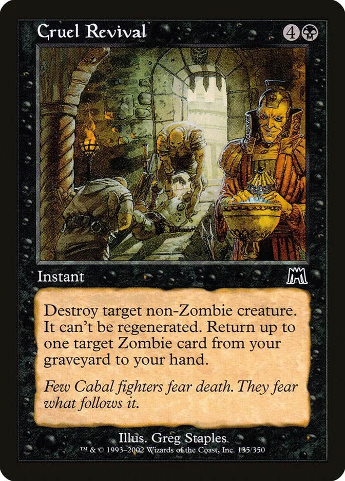 Cruel Revival Front Face