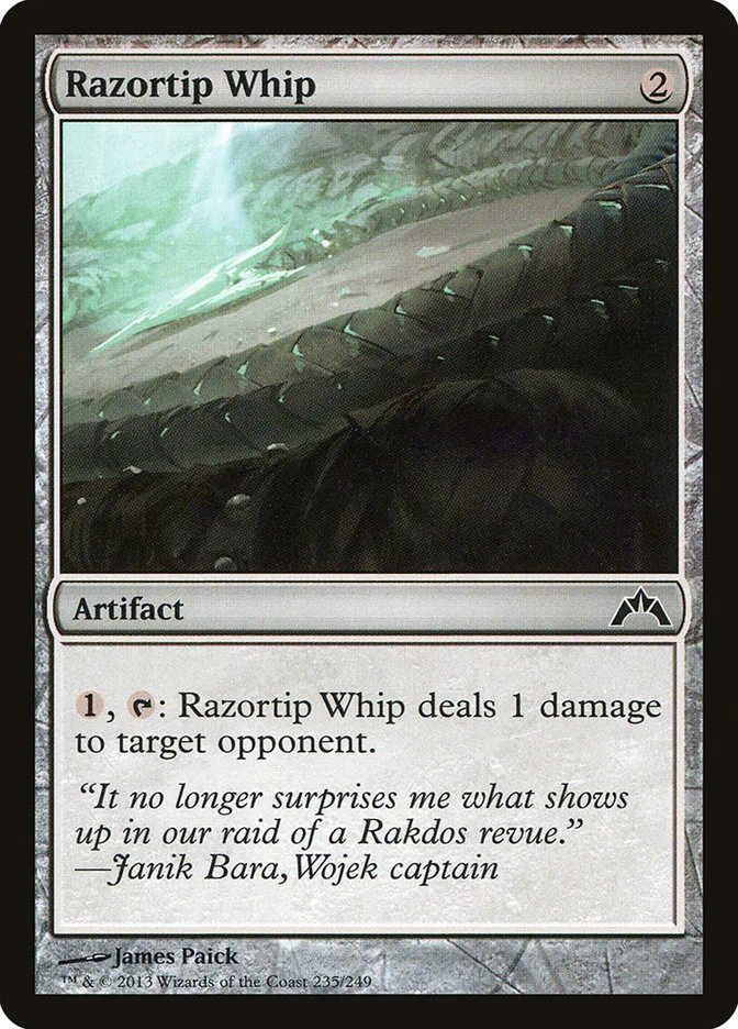 Razortip Whip Front Face