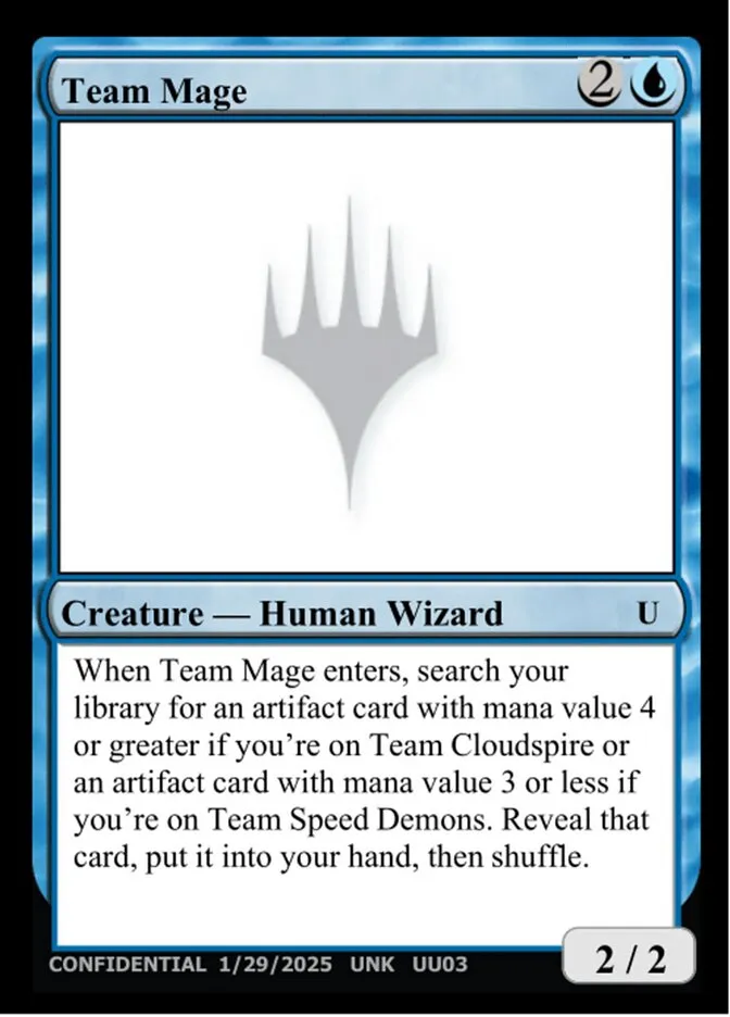 Team Mage Front Face
