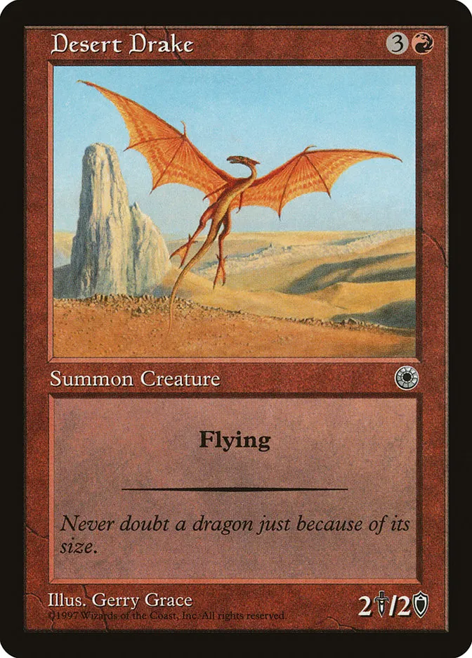 Desert Drake Front Face