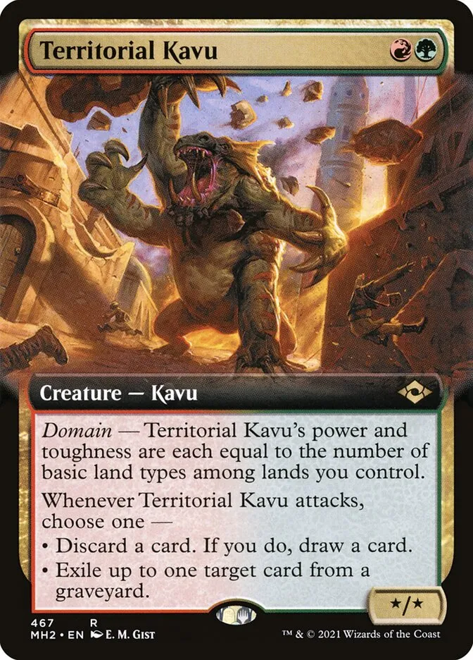Territorial Kavu Front Face