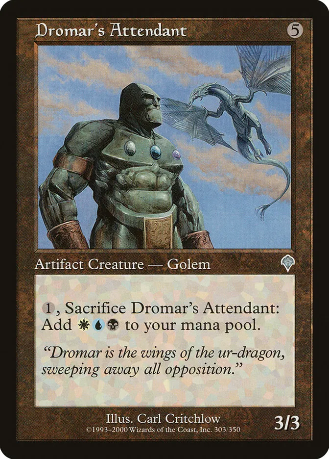 Dromar's Attendant Front Face
