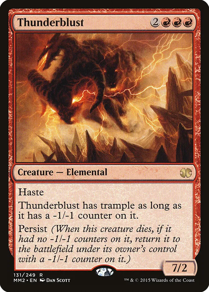 Thunderblust Front Face