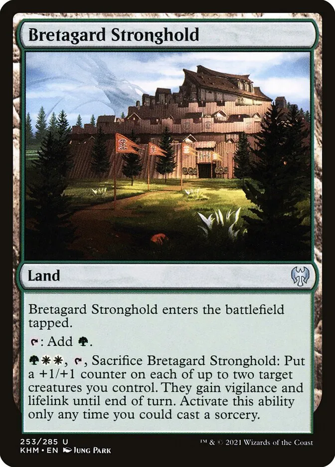Bretagard Stronghold Front Face