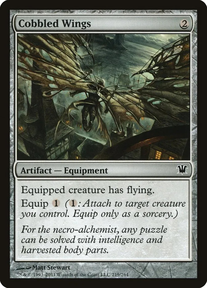 Cobbled Wings Front Face