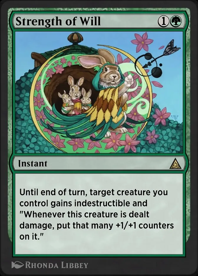Strength of Will Front Face