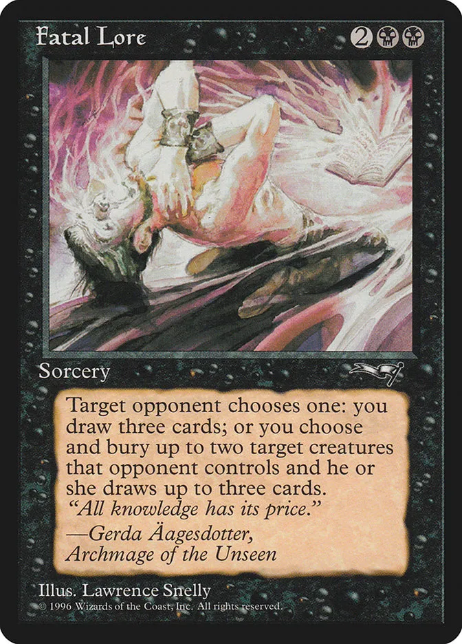 Fatal Lore Front Face