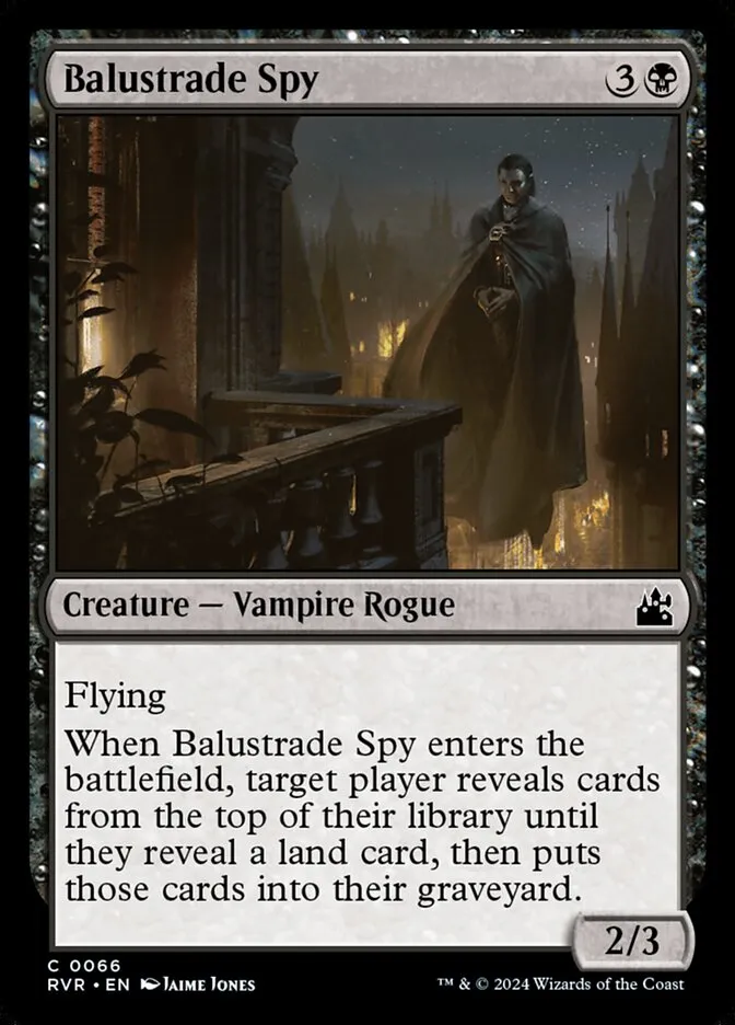 Balustrade Spy Front Face