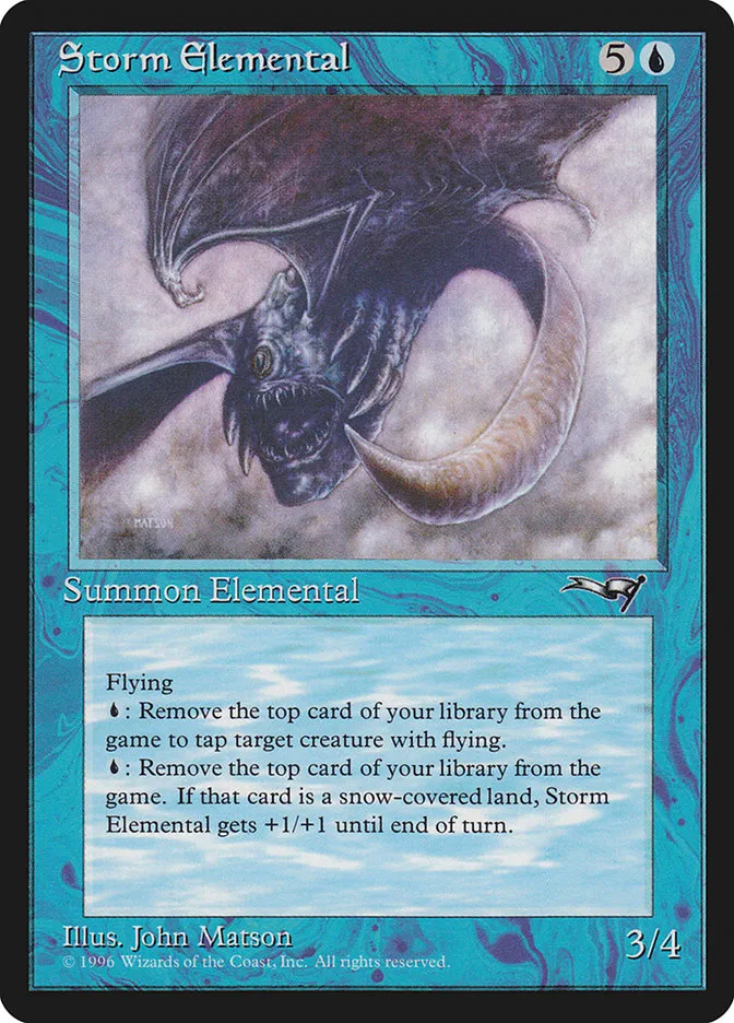 Storm Elemental Front Face