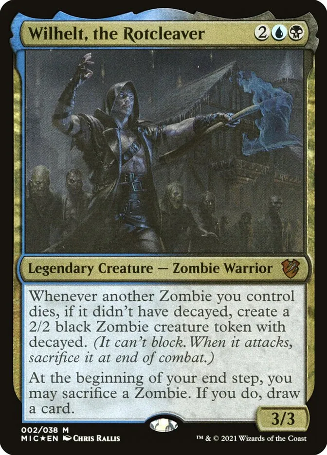 Wilhelt, the Rotcleaver Front Face