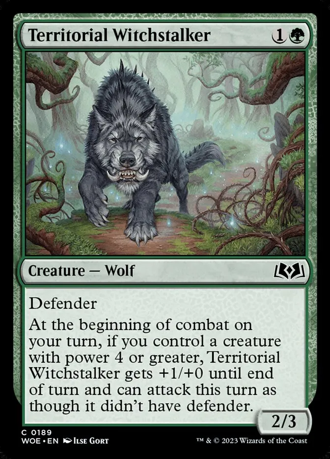 Territorial Witchstalker Front Face