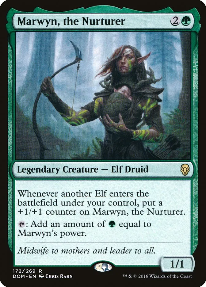 Marwyn, the Nurturer Front Face