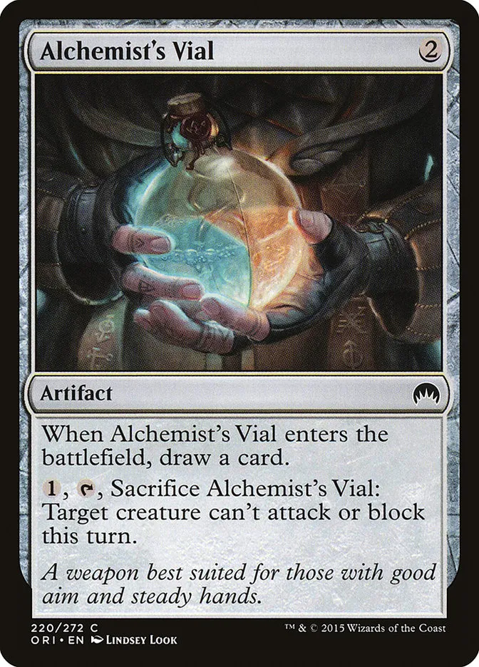 Alchemist's Vial Front Face