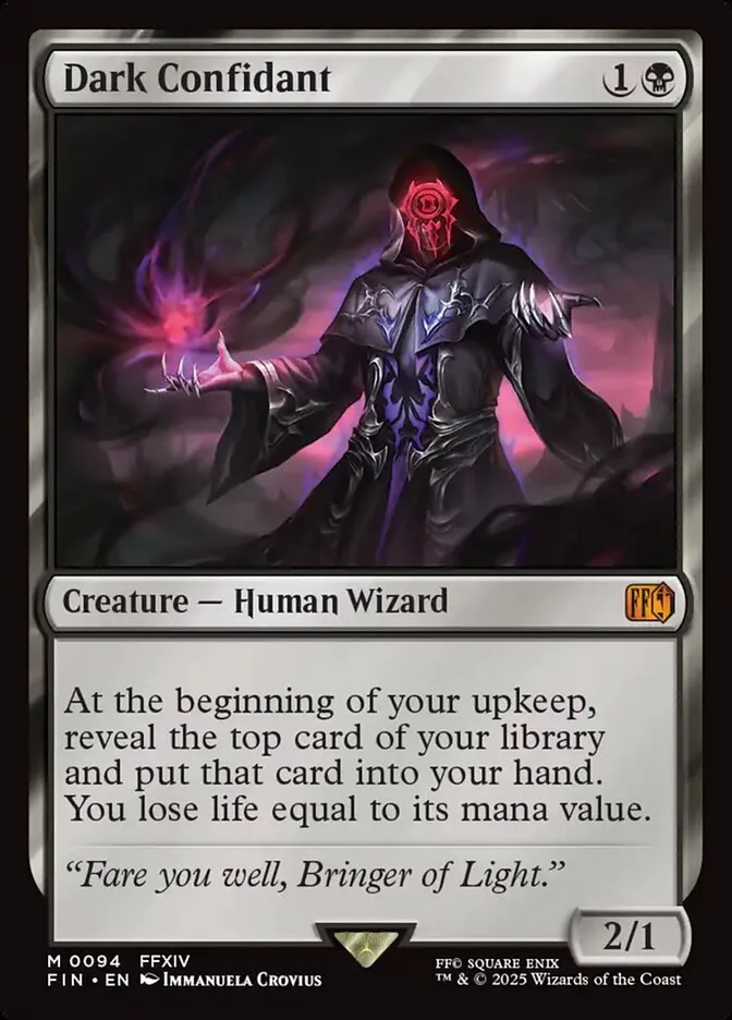Dark Confidant Front Face