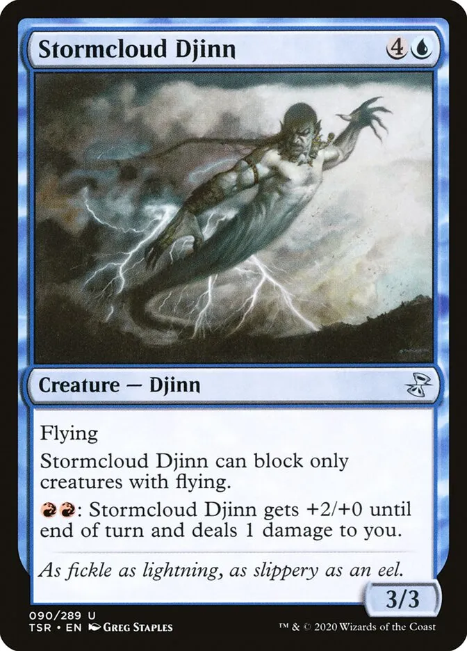 Stormcloud Djinn Front Face