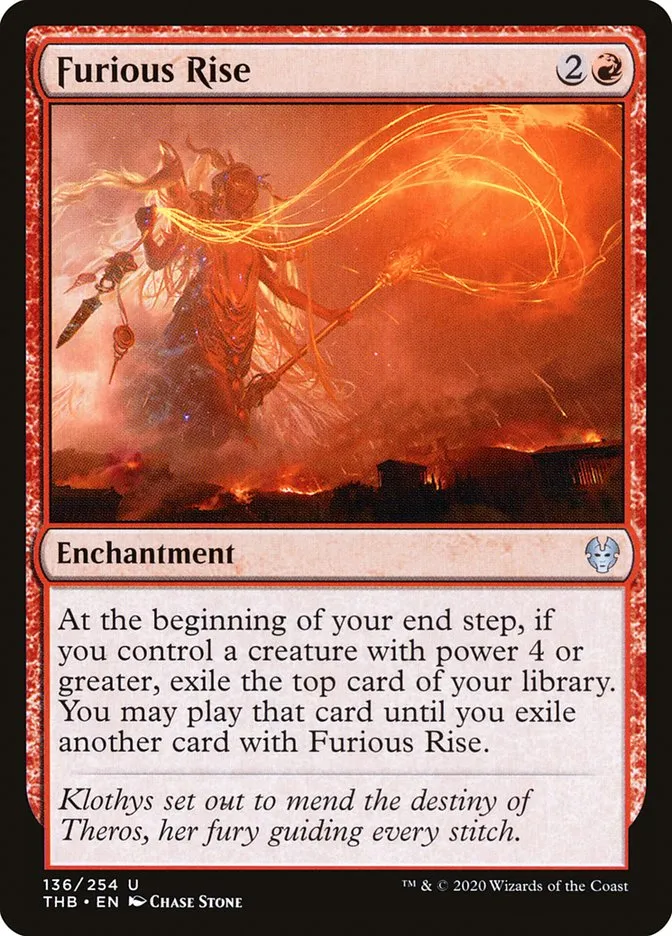 Furious Rise Front Face