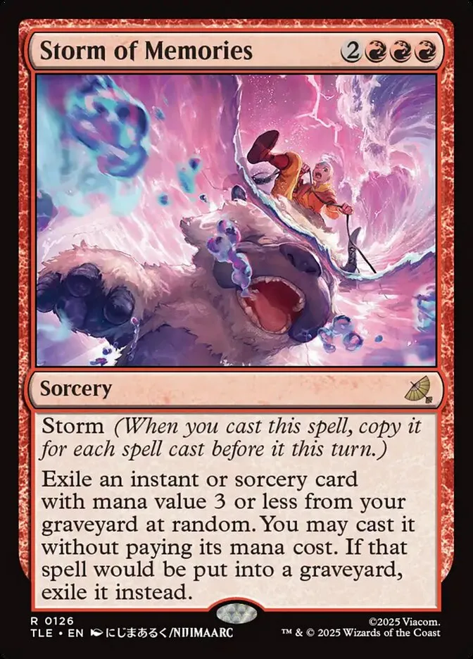 Storm of Memories Front Face
