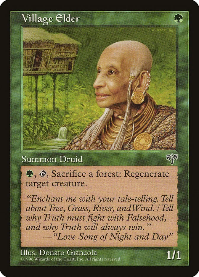 Village Elder Front Face