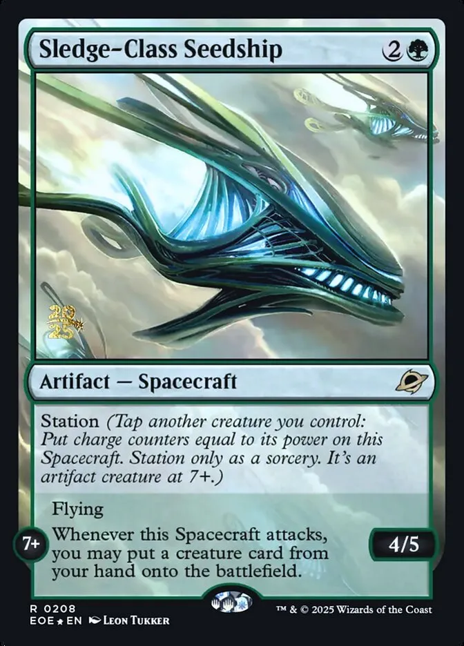 Sledge-Class Seedship Front Face