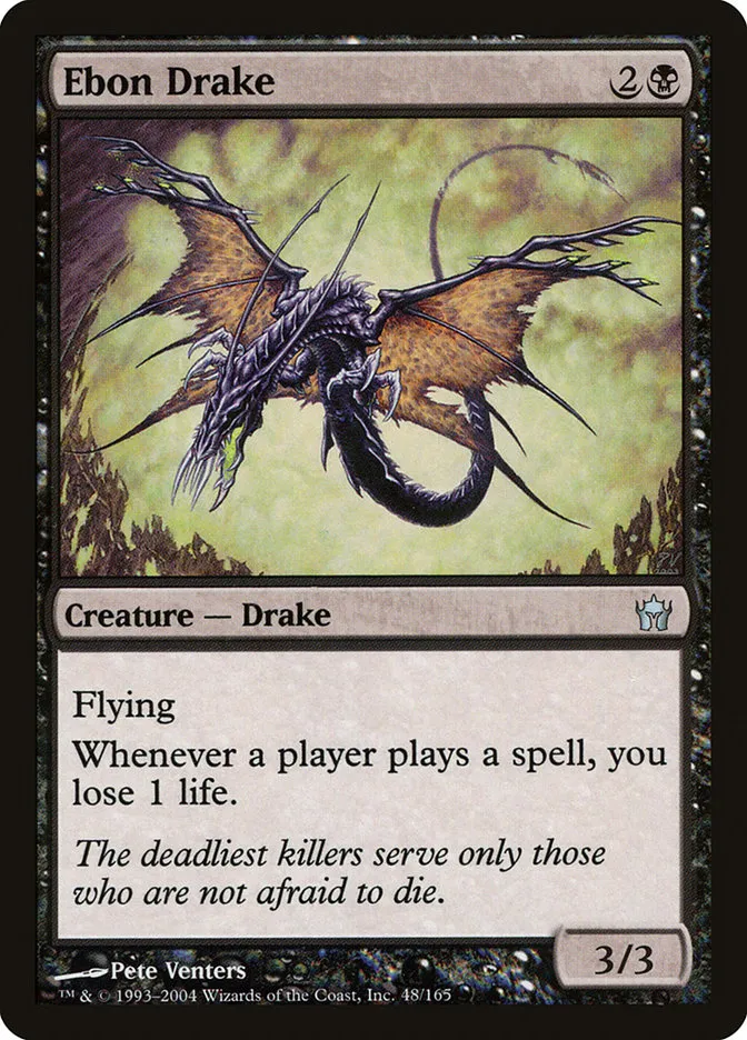 Ebon Drake Front Face