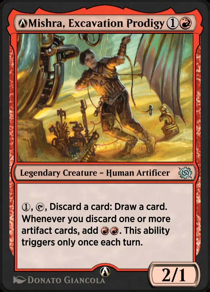 A-Mishra, Excavation Prodigy Front Face